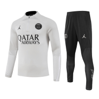 Kids PSG Zipper Sweatshirt Kit(Top+Pants) 2023/24