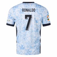 Ronaldo #7 Portugal Away Jersey Euro 2024