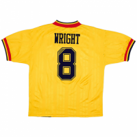 Wright #8 Arsenal Retro Away Jersey 1993/94