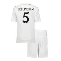 Kids BELLINGHAM #5 Real Madrid Home Kit 2024/25