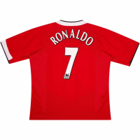 Ronaldo #7 Retro Manchester United Home Jersey 2004/06