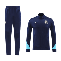 Chelsea Full Zipper Training Kit (Jacket+Pants) Navy 2024/25