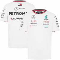 [$19.99] Mercedes AMG Petronas F1 Team Driver T-Shirt - White 2024