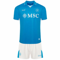 Kids Napoli Home Kit(Jersey+Shorts) 2024/25